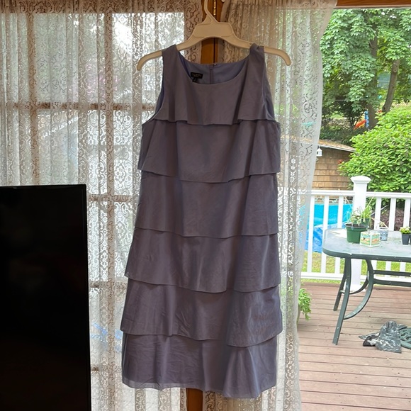 Talbots periwinkle color dress sleeveless - Picture 1 of 4